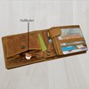 Wild Things Only Leather Wallet Rustic Design Cowhide Men's Wallet