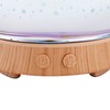 100ml Glass Essential Oil Aroma Diffuser Colorful Light Ultrasonic Humidifier