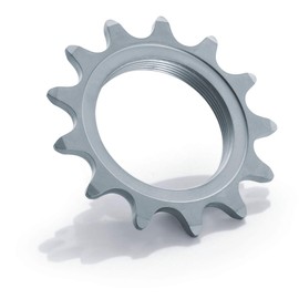 Miche 1/8 Integrated Fixed Track Sprocket, Matte Silver, 18t