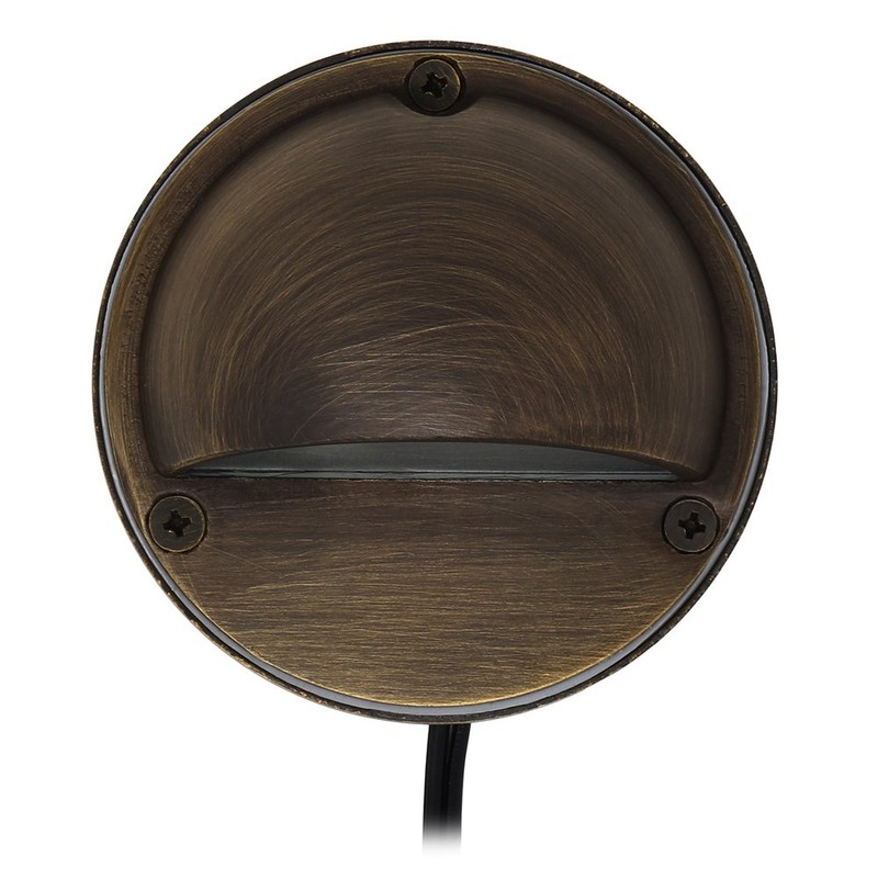 Lightkiwi P8015 Half Moon Deck Light for Low Voltage Landscape