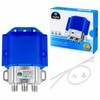 4 x HQ DiseqC Switch 2/1 with Weatherproof Housing HB-DIGITAL