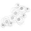 Signature Design by Ashley - Desi Accent Mirror - Twisted Metal Frame - Silver Finish