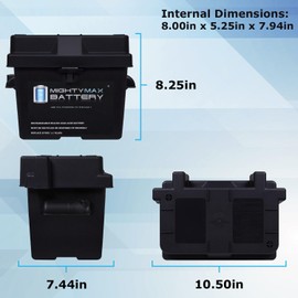Mighty Max Battery Heavy Duty SLA/Gel Group U1 Battery Box for Daytona Odyssey