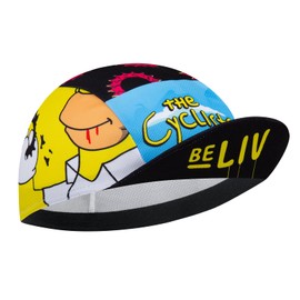 Corsehild Cycling Cap with Sun Visor, Lightweight Polyester Bike Hat for Men & Women, Breathable Under Helmet Design for Road Biking & Outdoor Sports