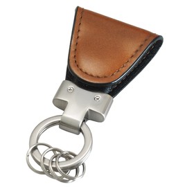 [Vintage Revival Productions] KeyClip Cordovan Leather Magnetic Key Holder Key Case Made in Japan, Camel