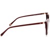 Fossil Women's Female Sunglass Style Fos 2103/G/S, Burgundy, 52mm, 18mm