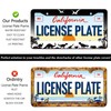 Dinosaurs Silhouette License Plate Frames - 2 Pack Dinosaur Animal