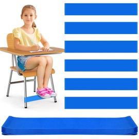 rookea 6er-Pack Stuhlbänder für Kinder mit zappeligen Füßen, flexible Sitz-Stretchbänder blaues Stuhl-Stretch-Fußband Zappel-Stuhlbänder Must-Haves für die Grundschule ADHS-Tools für Klassenzimmerstühle