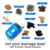 Bearvana Gomitas Azul Booty Gummies Con 60 Gomitas Hecho Usa