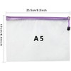 A5 Plastic Wallets Folder A5 Zip Wallets Ziplock Bags A5