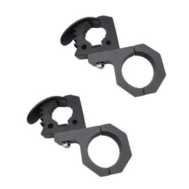 Quick-Release Rubber Clamp with Roll Bar Clamp Tube Roll Cage Clamps Mount, from 1-1/7'' to 1-3/7'' in Diameter Tools,Used by vehicle on Off-road vehicles, UTVs, ATVs