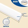 Wall Corner Edge Protector - 1x1x36 inch Baby Proofing Corner