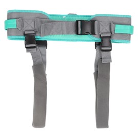 Transfer Belt Gait Lifting Assist Device with Loops Medical Nursing Green for Paralysis Elderly Adults M