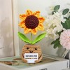 ZHANAM Mini Girasol de Punto Divertida, Regalos de Graduación 2025,