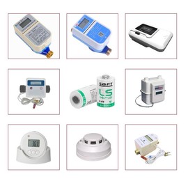 JOZELNK 10 Pack 3.6V LS14250 1/2 AA Lithium Batteries Use for Dog Collar Watch R9 Leash 14250 PLC Security System Device Smart Oil Gauge