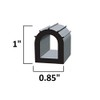 A.A 1" Auto RV Marine Self Adhesive Exterior RV Slide