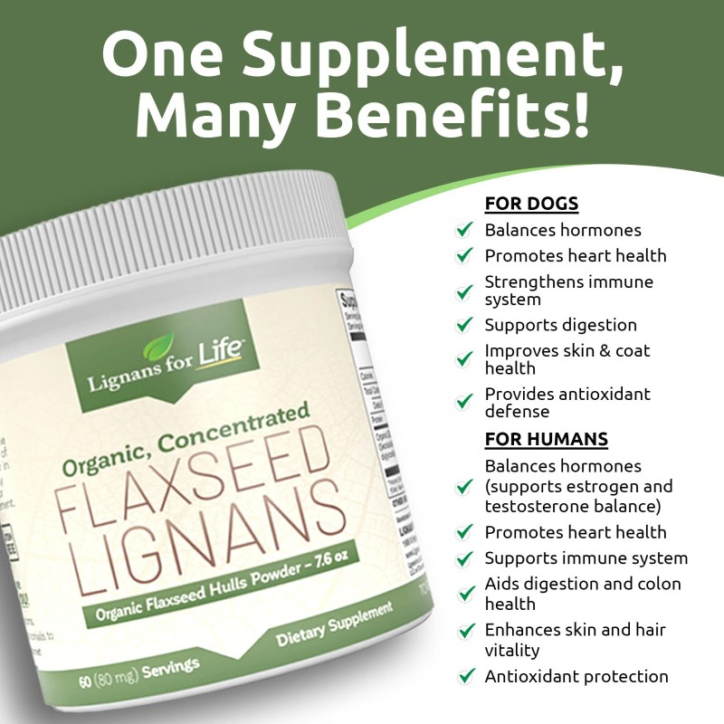 Lignans for Life Bulk Flaxseed Lignans
