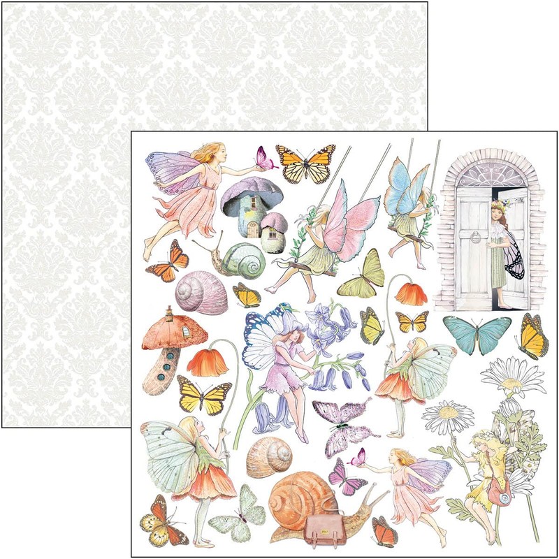 Enchanted Land Scrapbook Paper