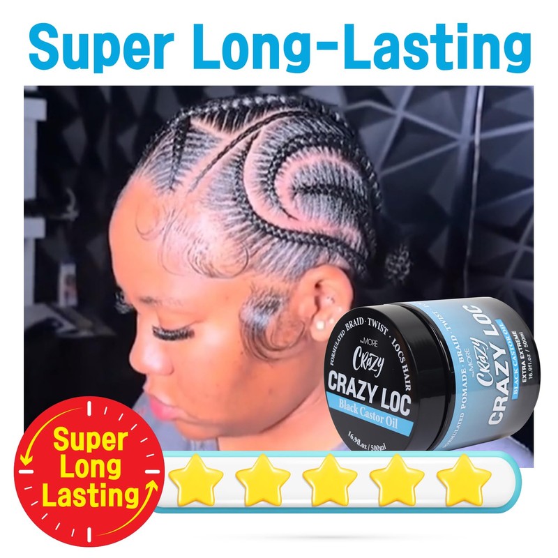 TheMore Crazy Crazy Loc, Super Extra Extreme Hold for Braid,