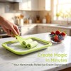 Ice Cream Roll Maker, Ice Rolls Plate with 2 Spatulas