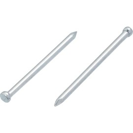 1.6mm x 30mm Galvanised Steel Bright Oval Lost Head Joinery Nails Small Head (Pack of 250)