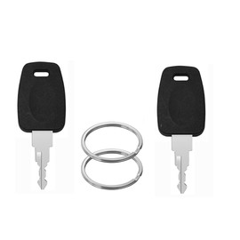 Master Luggage Keys Compatible with 007 Suitcase Password Locks Repair Key Master Luggage Approved Locks Key AC (2 PCS 007 Silvery)