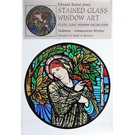 HENSITA Static Window Cling in a Madonna Design.