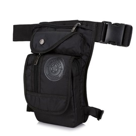 Xieben Motorcycle Leg Bag Drop Leg Bag Waist Bag Leg Bag for Men Women Waist Belt Bag Cycling Travel Outdoor Sports Tactical Military Hiking Camping Black