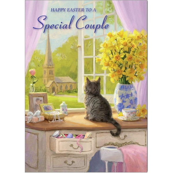 To a Special Couple Easter Card - Spring Morning -