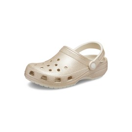 Crocs Classic Glitter Clog Champagne Glitter Size 3 UK Men/ 4 UK Women