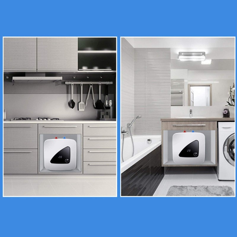 Mini Electric Tankless Instant Hot Water Heater for Sink Kitchen