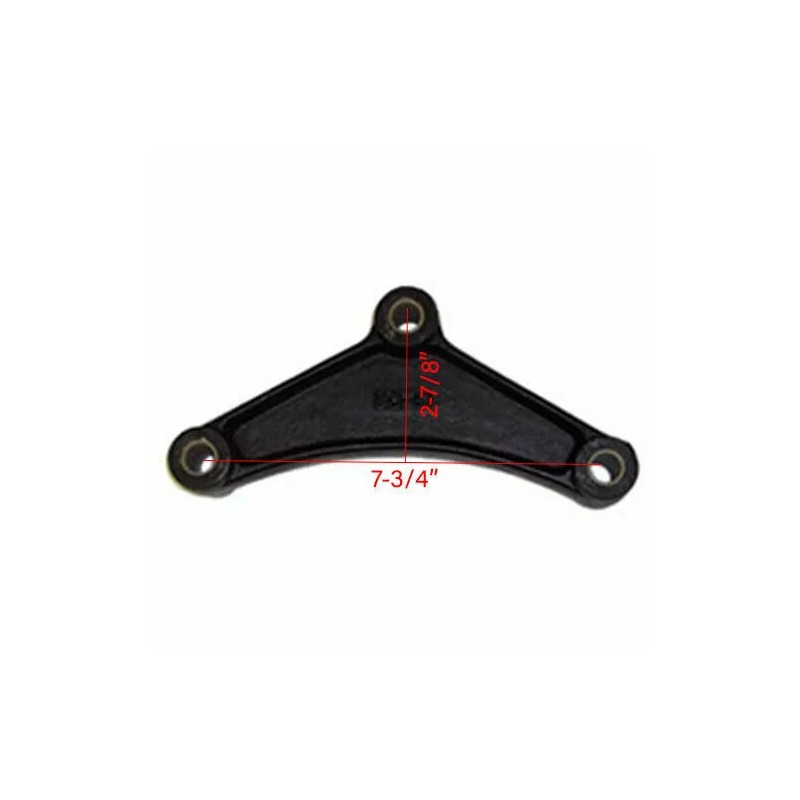 Southwest Wheel Tandem Trailer Axle Shackle Kit for Double Eye