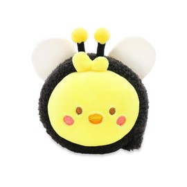 Anirollz Stuffed Animal Plush Toy – 6" Small Spring Outfitz Plush Doll | Soft, Squishy, Warm, Cute, Comfort, Safe | Birthday Gift Pillow with Chick in Bumblebee Chickiroll