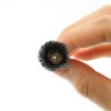 ZZHXSM 15pcs Cup Shape 15mm Stainless Steel Wire Brush Rust