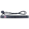6 Way Horizontal PDU | 19" Equipment/Cabinet Rack Power Distribution