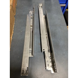 Blum 563.4570B TANDEM 18" Concealed Undermount Slide, 100 lb Cap, Self/Soft Clos