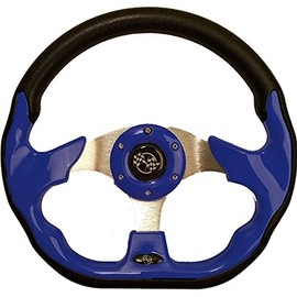 GTW Race Golf Cart Steering Wheel and Adapter - Choose from 5 Colors