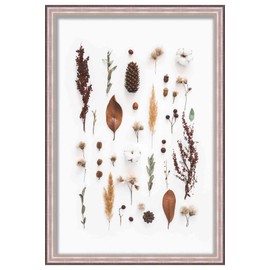 16x22 Silver Shadowbox Frame - Shadow Box Frame Interior Size 16x22 x 1.25 Inches Deep - Silver Frame Can Display Items Up to 1.25 Inches Deep! Includes Shatter Resistant Acrylic, Backing, Hardware