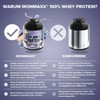 IronMaxx 100% Whey Protein Pulver 2350g Blueberry Cheesecake - Leckerer