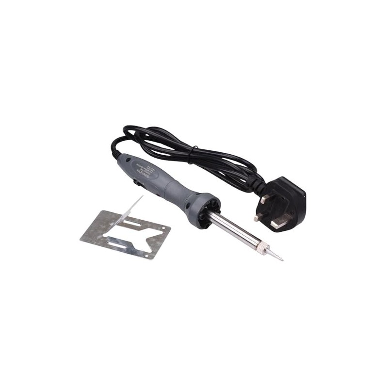 40W Soldering Iron with LED Light Ergonomic Handle Mica Heater