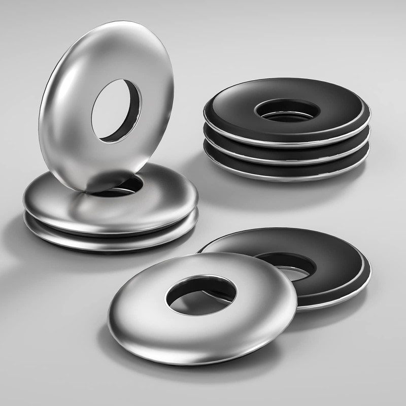 Wensilon (100 pcs) #14x1 Inch Inch Sealing Washers 304 Stainless