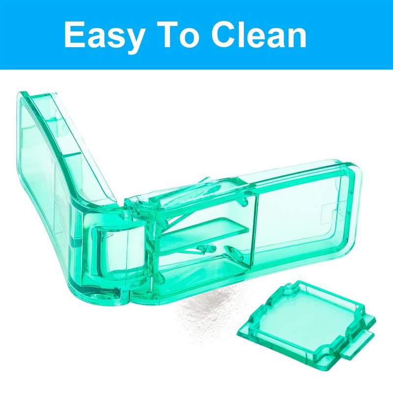 AVIDACE 2PCS Pill Cutter, Professional Pill Splitter for Cutting Small