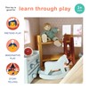Mentari Toys - Playroom - Wooden Dollhouse Furniture Set for