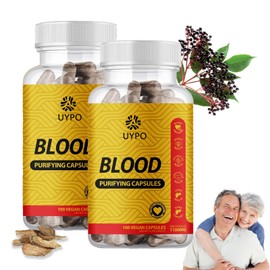 UYPO UYPO Blood Purifying Capsules, Gluten Free, GMO-Free, Vegan 1100 mg (2PCS)