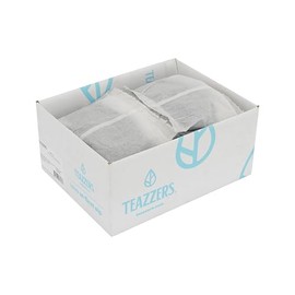 Teazzers Premium Peach Black Tea Bags – Great for Foodservice Commercial Ice Tea Brewers | Unsweetened USA-Made Bulk Green Tea for Restaurants, Cafés & Home Brewing (3 Ounce, 32 Count)