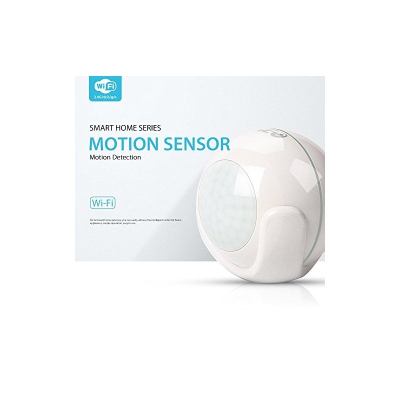 CYBERNOVA Smart Wireless 2.4GHz WiFi PIR Motion Detection Sensor,Work with