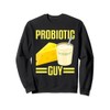 Lustiges Probiotisches Kerl Outfit Probiotika Trinken Darm Gesundheit Männer Sweatshirt