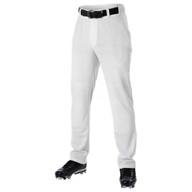 Blackout Tees Alleson 605WLPY Youth Boys Baseball Uniform Pants A White XL