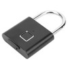Smart Fingerprint Padlock USB Rechargeable Security LED Lock for Backpack