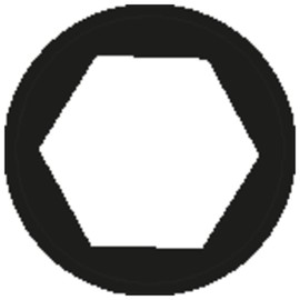 Forum Socket Spanner T-Handle 17 x 125 mm Hexagonal Set 4317784845731